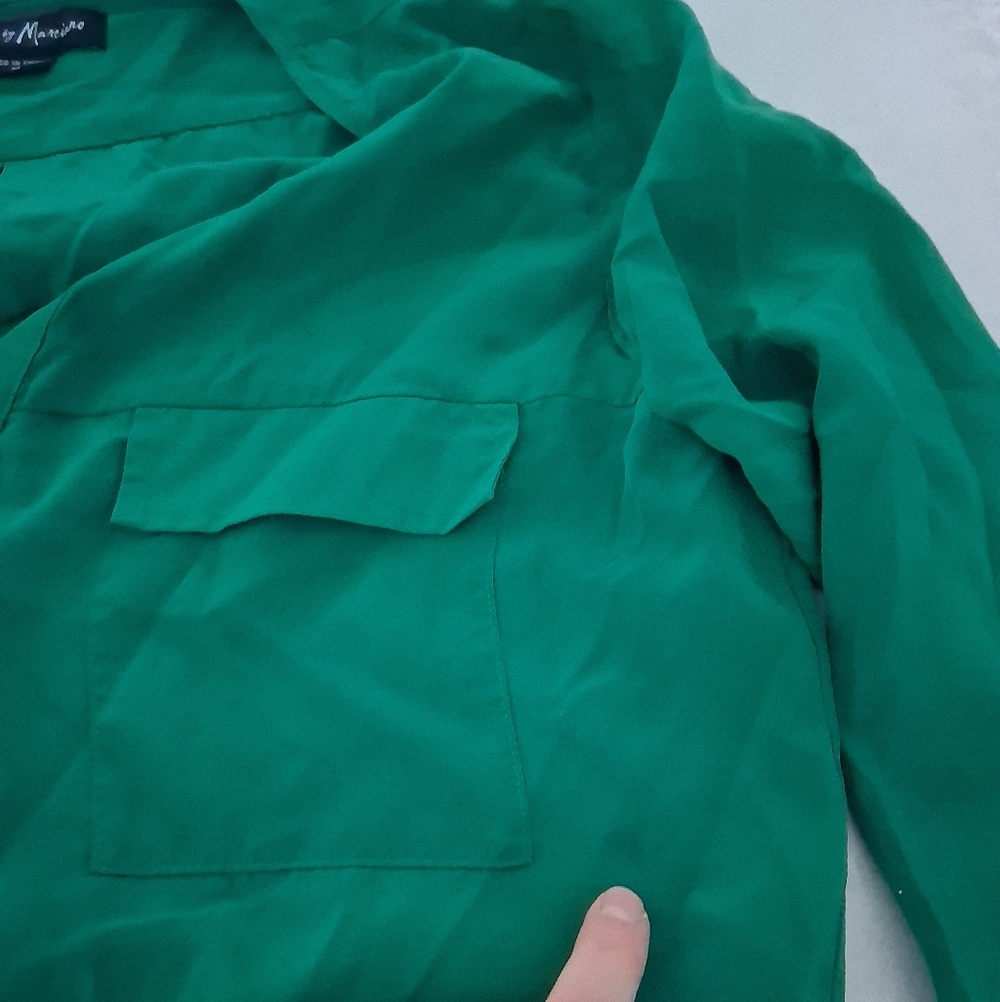 Guess By Marciano/ Vibrant Green Bodysuit Top/ Size US M - Picture 17 of 17